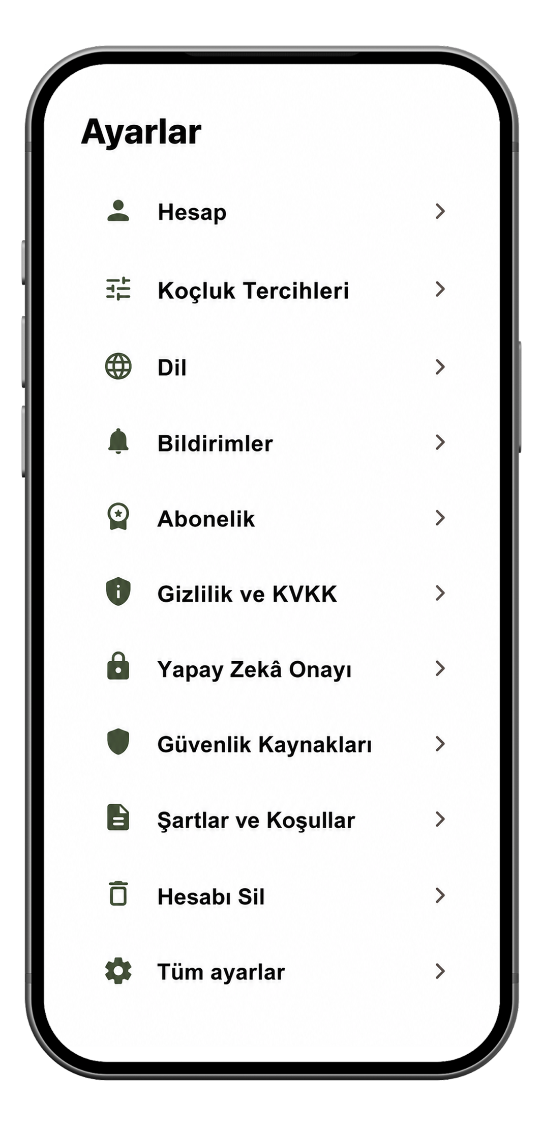 Tasarım gereği gizli