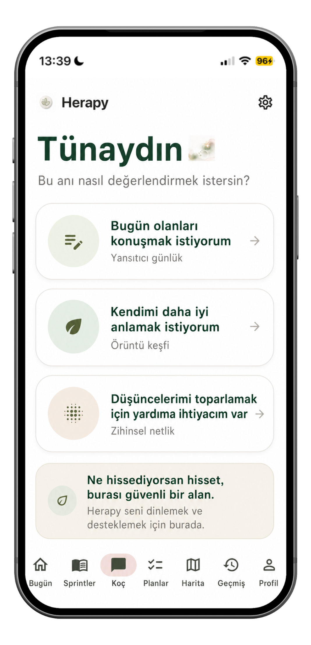 2. Sesli oturum: Dinlemek için buradayım.